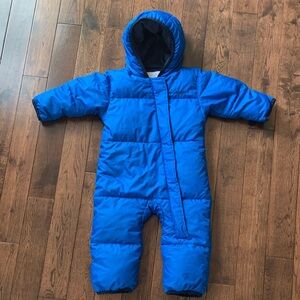 Columbia Down Bunting Onesie Snowsuit Baby 12 - 18 months